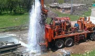 Borewell work photo